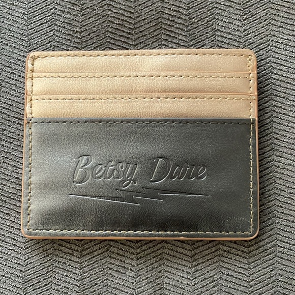Betsy Dare Lightning Bolt Card Holder - Picture 2 of 2